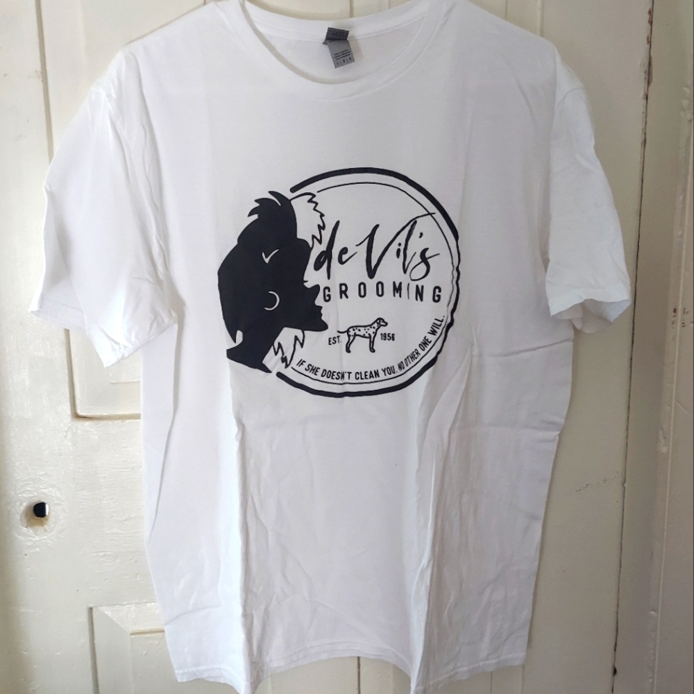 101 Dalmatians De Vils Grooming Tshirt 🐾